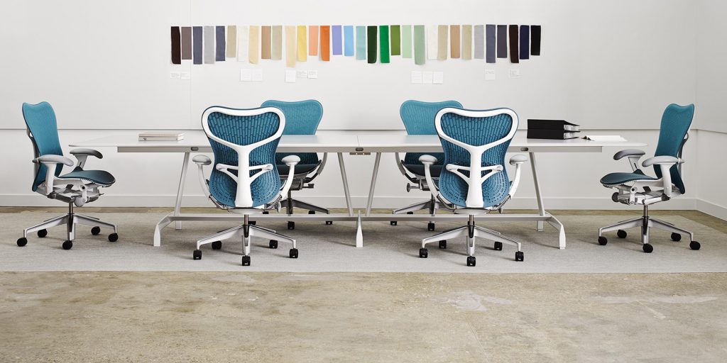 The Herman Miller Mirra Chair